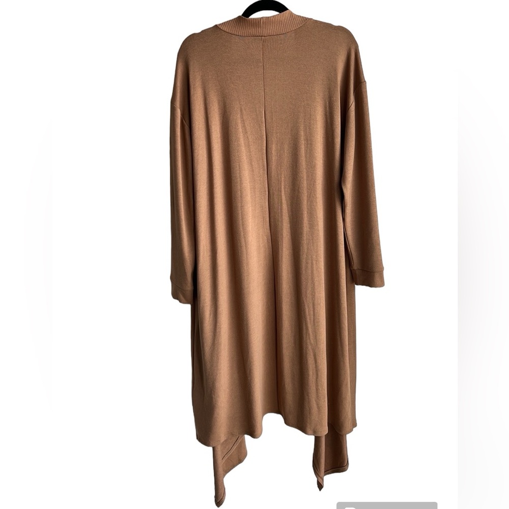 1.STATE Long Sleeve Drape Front Maxi Cardigan - Picture 4 of 12
